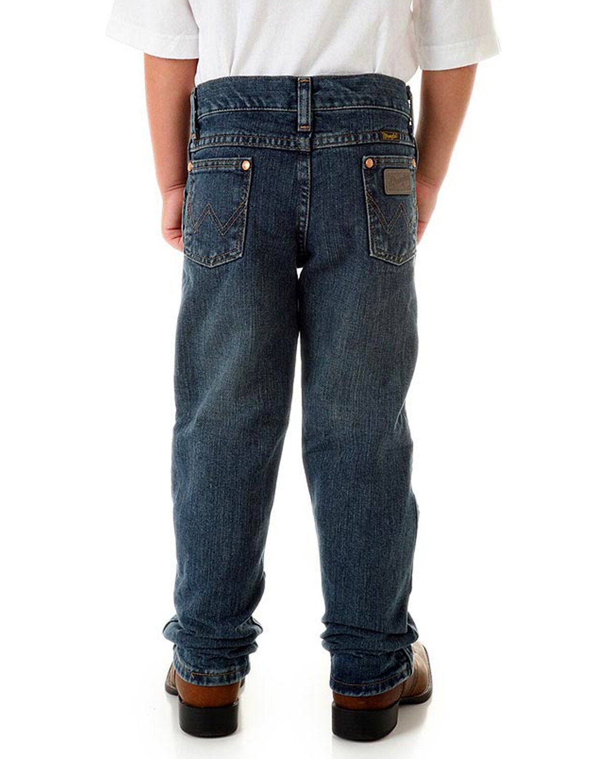 Wrangler Boys' ProRodeo Jeans Size 8-16, Blue, hi-res