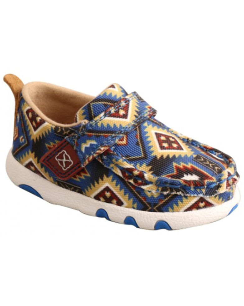 Twisted X Infants' Southwestern Casual Shoes - Moc Toe, Multi, hi-res