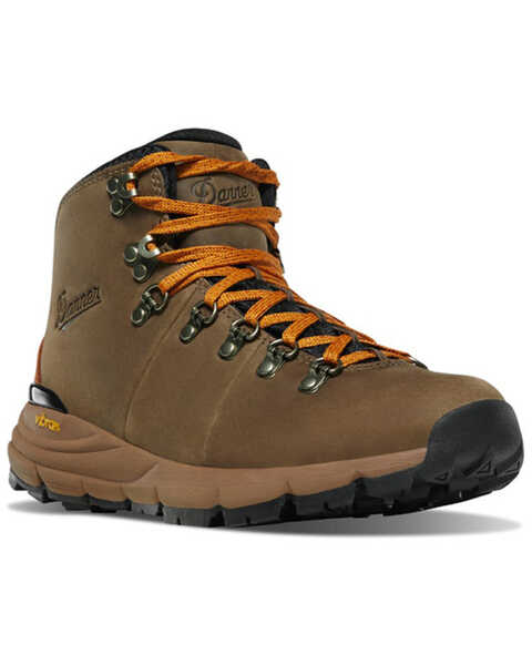 Image #1 - Danner Men's Mountain 600 Waterproof Hiking Boots - Soft Toe, Brown, hi-res