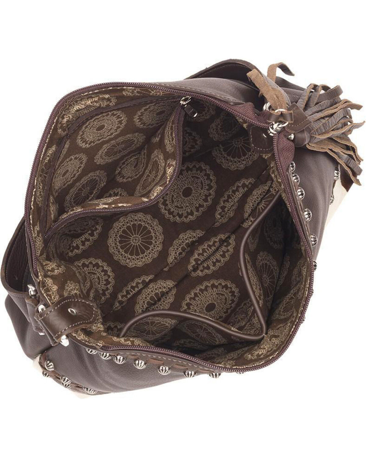 Image #2 - American West Women's Wild Horses Shoulder Handbag, Multi, hi-res