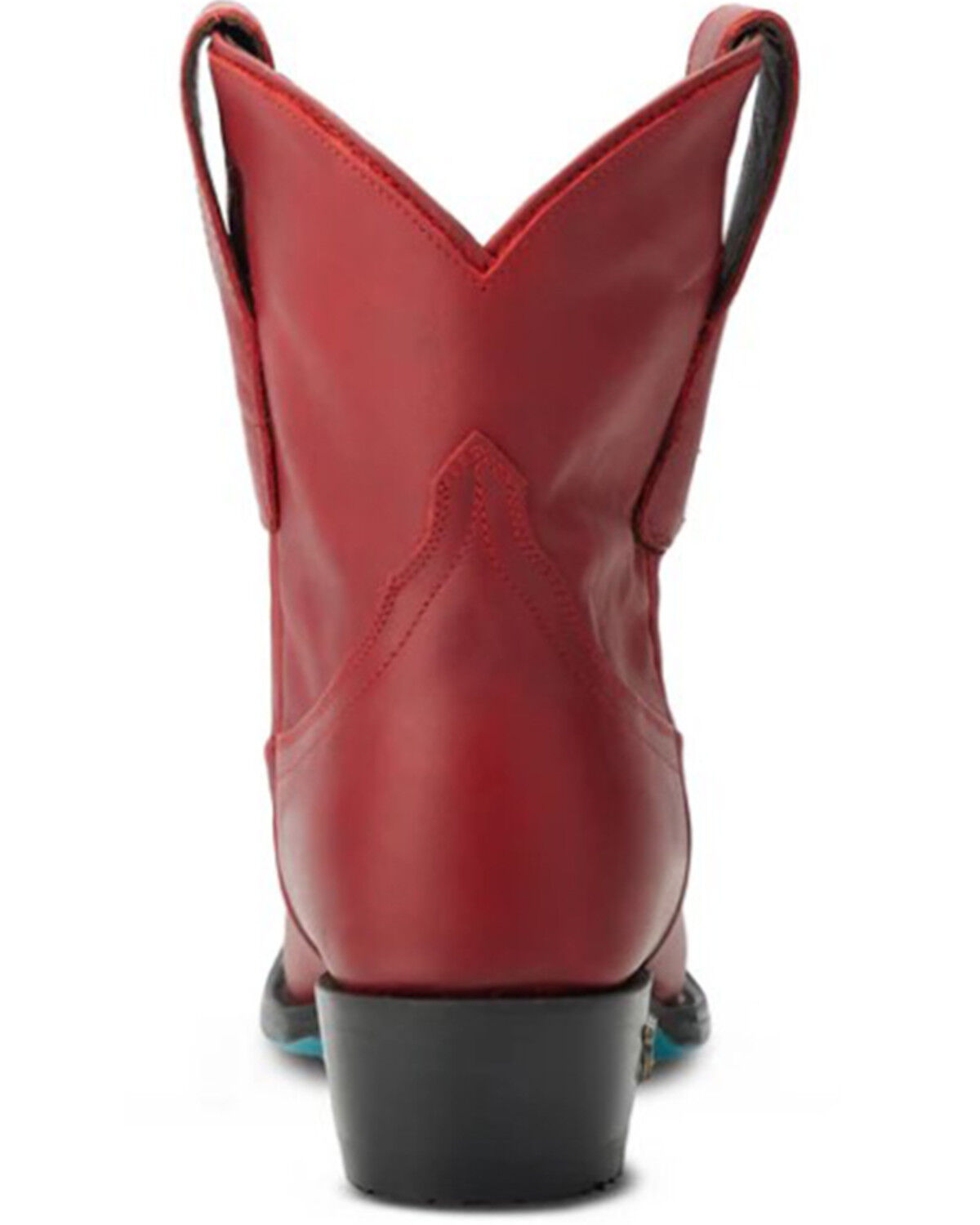 Image #5 - Lane Women's Emma Jane Western Booties - Snip Toe, Ruby, hi-res
