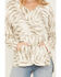 Image #3 - Cleo + Wolf Women's Space-Dye Baja Hoodie, Cream, hi-res