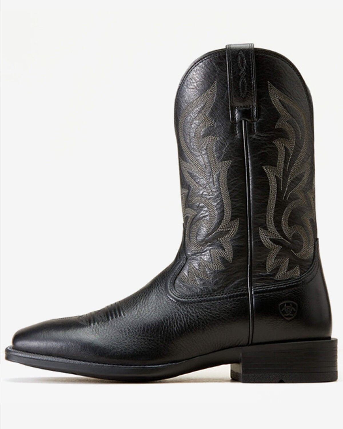 Image #2 - Ariat Men's Ultra Performance Western Boots - Broad Square Toe, Black, hi-res