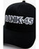 Image #2 - RANK 45® Men's Embroidered Logo Mesh-Back Ball Cap, Black, hi-res