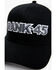Image #2 - RANK 45® Men's Embroidered Logo Mesh-Back Ball Cap , Black, hi-res
