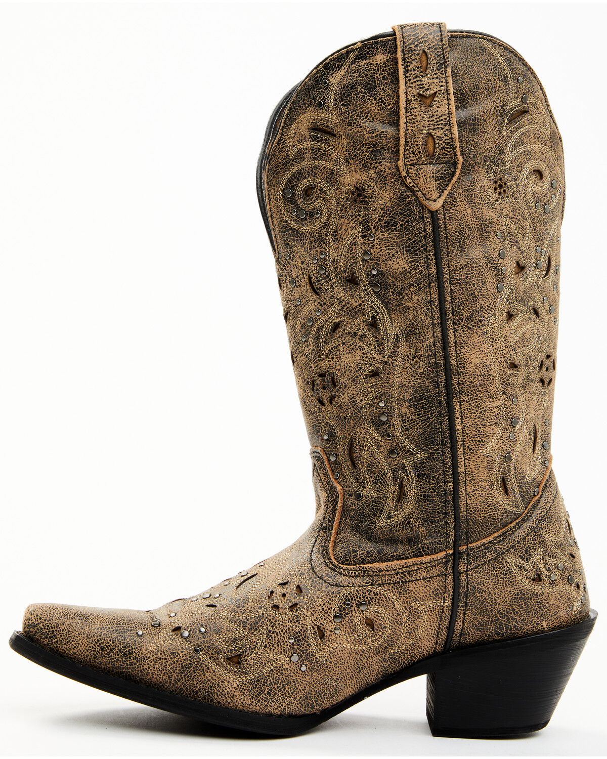 Image #4 - Laredo Women's Scandalous Western Boots - Snip Toe, Brown, hi-res