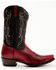 Dan Post Men's Red Water Exotic Snake Western Boots - Snip Toe, , hi-res