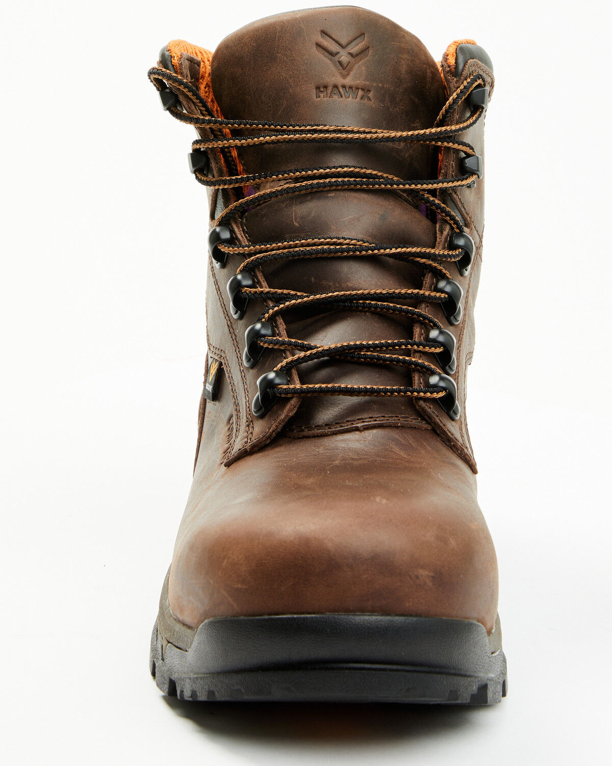 Image #4 - Hawx Men's Enforcer Pro Work Boots - Composite Toe, Brown, hi-res