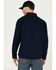 Image #4 - Hawx Men's Long Sleeve Button-Down Work Shirt, Navy, hi-res
