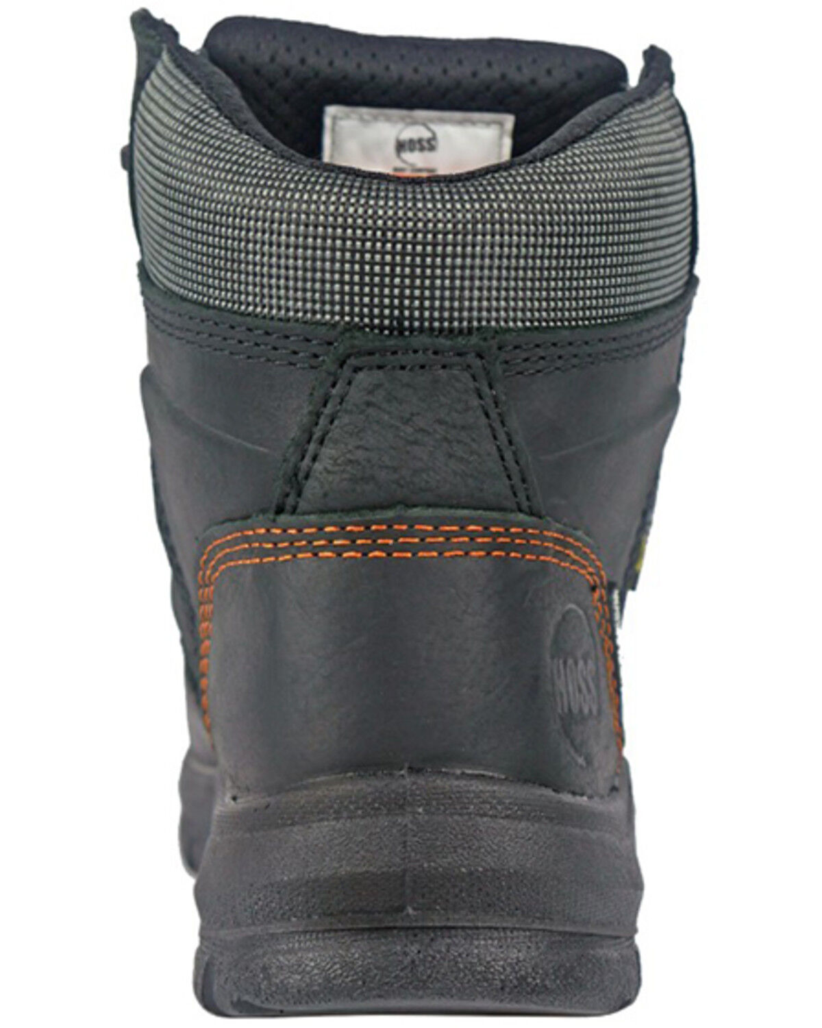 Image #5 - Hoss Men's Prowl 6" Metguard Lace-Up Boots - Composite Toe, Black, hi-res