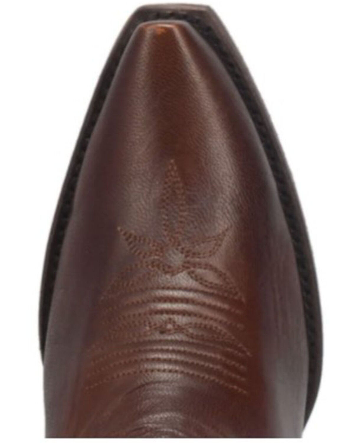 Image #5 - Dan Post Women's Cognac Western Boots - Snip Toe, , hi-res