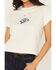 Image #4 - Idyllwind Women's Rhinestone Rose Short Sleeve Cropped Graphic Tee, Ivory, hi-res