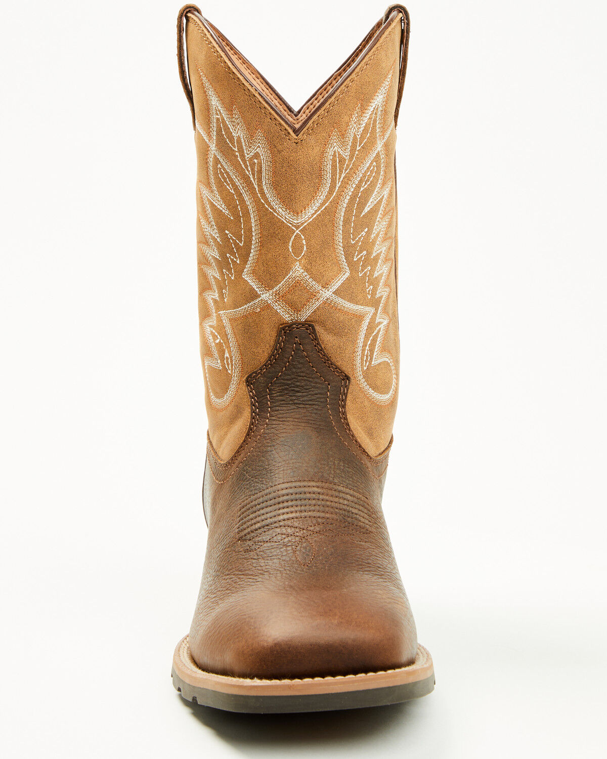 Image #4 - Cody James Men's Ranger Performance Western Boots - Broad Square Toe, Brown, hi-res