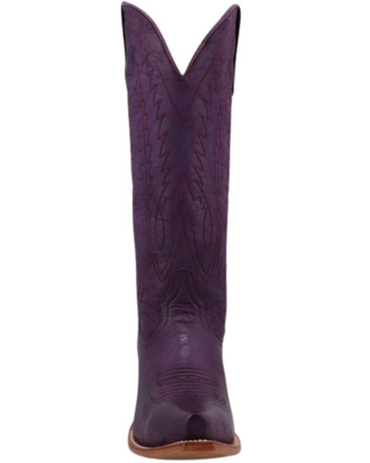 Image #4 - Black Star Women's Victoria Western Boots - Snip Toe, Purple, hi-res