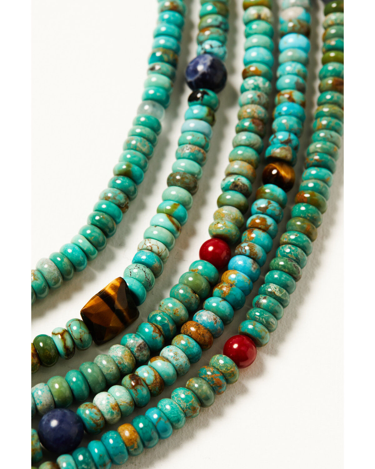 Image #3 - Paige Wallace Women's Rondelle Necklace, Turquoise, hi-res