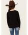Image #4 - Rock & Roll Denim Girls' Western Cactus Long Sleeve Graphic Tee, Black, hi-res