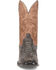 Image #4 - Dan Post Men's Exotic Ostrich Western Boots - Square Toe, Grey, hi-res