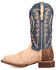 Image #3 - Dan Post Men's Tuco Tall Western Boots - Broad Square Toe, Blue, hi-res