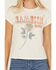 Image #3 - Idyllwind Women's Trusty Embellished Short Sleeve Graphic Tee, Ivory, hi-res