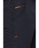Image #2 - Ariat Men's FR M5 Duralight Ripstop Stackable Straight Leg Stretch Work Pants, Navy, hi-res