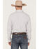 Image #4 - RANK 45&reg; Men's Fishing Small Plaid Print Long Sleeve Button-Down Western Shirt, White, hi-res