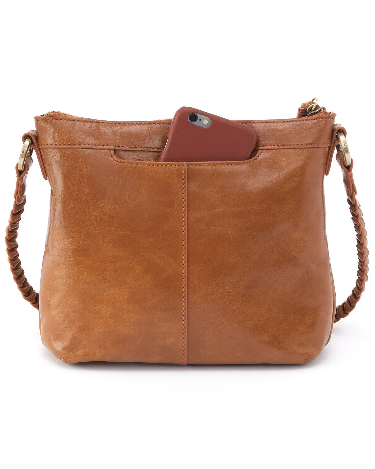 Image #2 - Hobo Women's Lasso Medium Crossbody Bag, Brown, hi-res