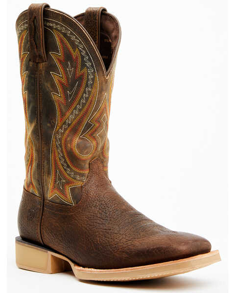 Men's Durango Broad Square Toe Cowboy Boots - Sheplers