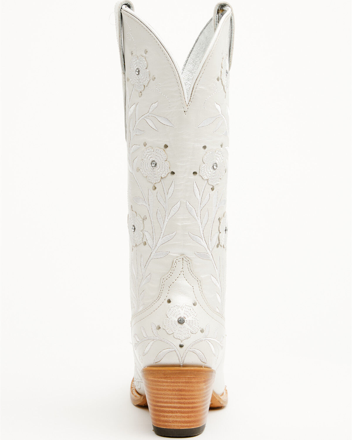 Image #5 - Ariat Women's Romance Western Boots - Snip Toe, White, hi-res