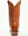 Image #5 - Cody James Black 1978® Men's Mason Exotic Caiman Belly Western Boots - Square Toe , Cognac, hi-res