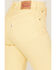 Image #4 - Levi's Women's 501 High Rise Straight Cropped Jeans, Yellow, hi-res