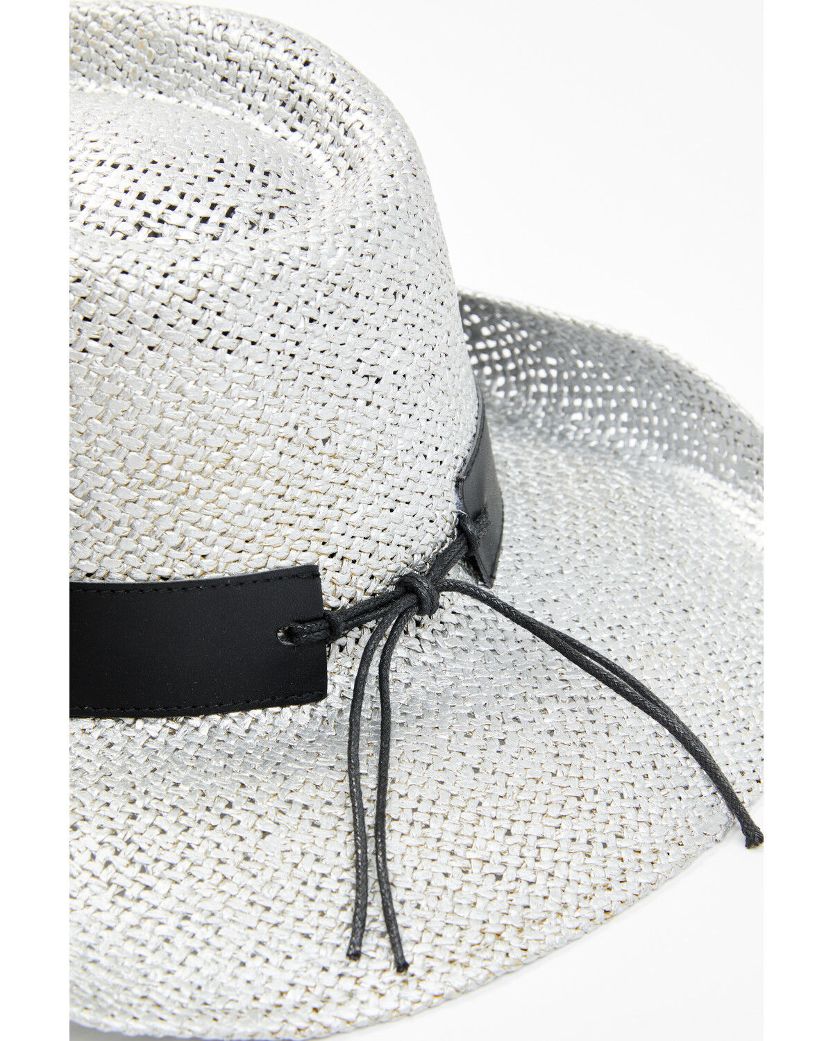 Image #3 - Shyanne Women's Gila Embellished Straw Cowboy Hat, Silver, hi-res