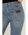 Image #4 - Wrangler Retro Women's Tori Mae Flare Jeans, Blue, hi-res