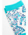Image #2 - RANK 45® Girls' Ivy Floral Crew Socks, Multi, hi-res