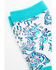 RANK 45 Girls' Ivy Floral Crew Socks, Multi, hi-res