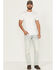 Image #1 - Brothers and Sons Men's Gunsmoke Light Wash Slim Straight Stretch Denim Jeans, Light Wash, hi-res