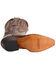 Image #6 - Lucchese Women's Marcella Western Boots - Snip Toe, Brown, hi-res