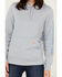 Image #3 - Carhartt Women's Rain Defender® Relaxed Fit Midweight Hooded Sweatshirt , Light Blue, hi-res
