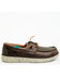 Image #2 - RANK 45® Men's Sanford Western Casual Shoes - Moc Toe, Brown, hi-res