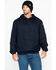 Image #4 - NSA TECGEN Men's FR Heavyweight Pullover Work Sweatshirt - 2X-3X, Navy, hi-res