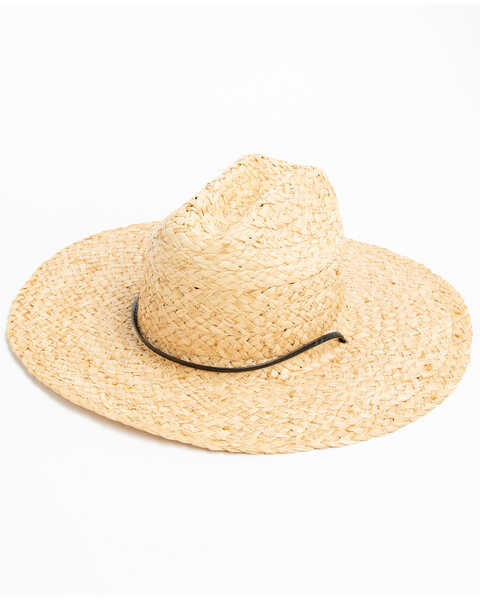 Image #1 - Hawx Lifeguard Straw Sun Hat , Natural, hi-res