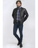 Image #1 - Frye Men's Racer Zip-Up Leather Jacket, Black, hi-res
