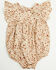 Image #3 - Yura Infant Girls' Floral Print Onesie, Cream, hi-res