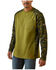 Image #1 - Ariat Men's FR Stretch Camo Print Long Sleeve Baseball Work Shirt , Green, hi-res