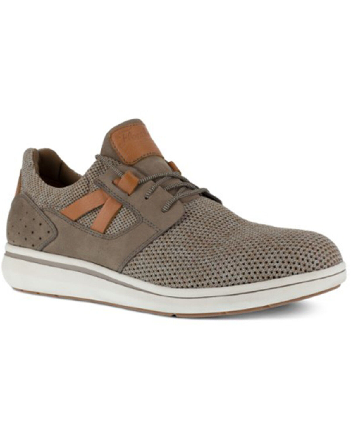 Image #1 - Florsheim Men's Oxford Adventure Casual Work Shoes - Steel Toe, Tan, hi-res