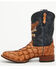 Image #4 - Cody James Men's America 250 Freedom Exotic Pirarucu Western Boots - Broad Square Toe, Blue, hi-res
