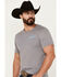 Image #3 - Pendleton Men's Saltillo Sunset Bison Short Sleeve Graphic T-Shirt , Grey, hi-res