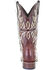 Image #4 - Circle G Women's Cognac Embroidery Western Boots - Square Toe, Cognac, hi-res