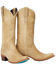 Image #1 - Lane Women's Emma Jane Tall Western Boots - Snip Toe, Brown, hi-res