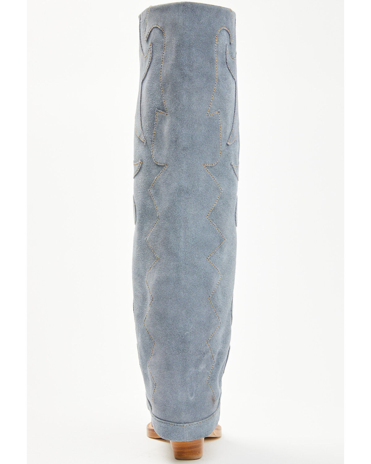Image #5 - Wonderwest Women's Zendaya Tall Suede Western Boots - Snip Toe, Blue, hi-res