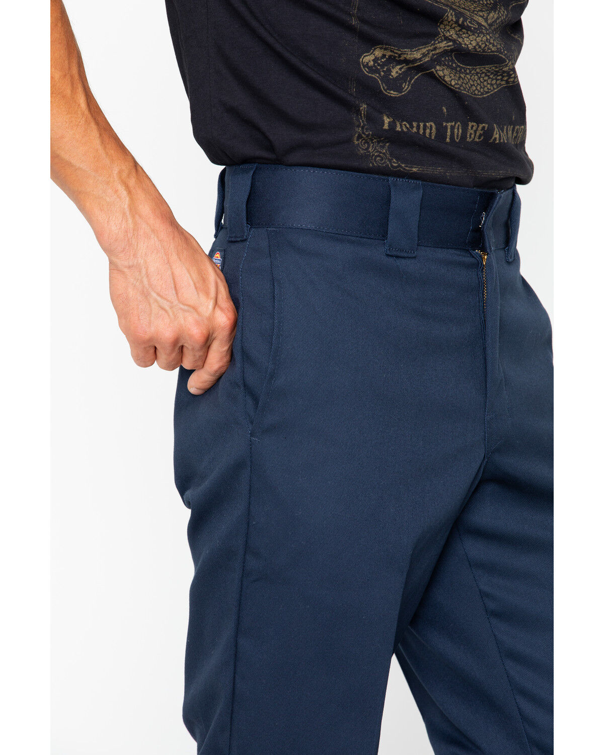 Image #5 - Dickies Men's Twill Flex Work Pant, Navy, hi-res